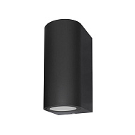 SL9001.401.02 Светильник уличный настенный ST-Luce Черный/ GU10 2*35W БОРГО 500_191_2953435